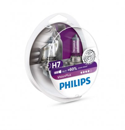 Žárovka Philips H7 VisionPlus 12972VPS2