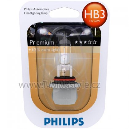 Žárovka Philips HB3 Vision 9005PRB1