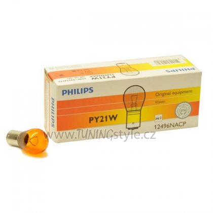 Žárovka Philips PY21W 12496NACP