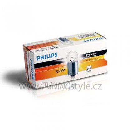Žárovka Philips R5W BA15d 12822CP
