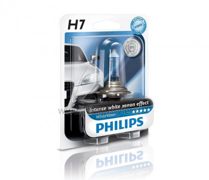 Žárovka Philips White Vision 12972WHVB1 H7 12V 55W
