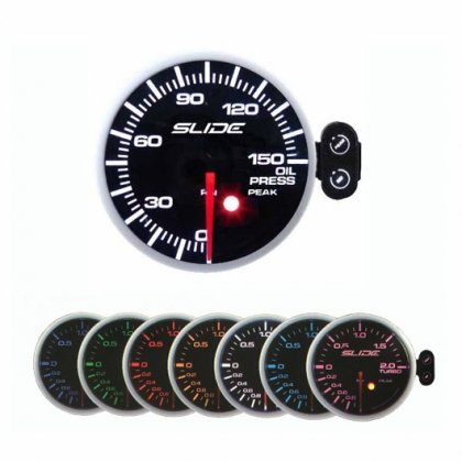 ZEGAR SLIDE PK-SC 52mm - OIL PRESSURE