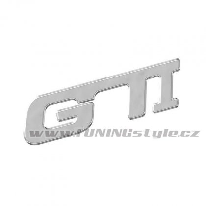 Znak GTI samolepící PLASTIC