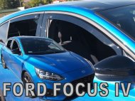 Protiprůvanové plexi, ofuky skel - Ford Focus MK4 2018-  (+zadní)
