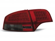 Zadní světla LED Audi A4 B7 04-08 červená/kouřová