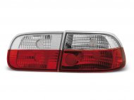 Zadní světla Honda Civic 3dv. 92-95 červená/chrom