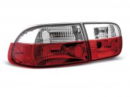 Zadní světla Honda Civic 2dv./4dv. 92-95 červená/chrom
