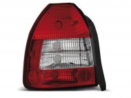Zadní světla Honda Civic 3dv. 96-02 červená/chrom