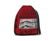 Zadní světla LED Honda Civic 3dv. 96-00 - červená/chrom