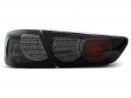 Zadní světla LED - Mitsubishi Lancer 08- černá/kouřová