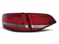 Zadní světla LED Lightbar AUDI A4 B8 avant 08-11 červená/chrom