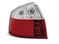 Zadní světla LED Audi A4 8E 00-04 červená/chromová