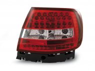 Zadní světla LED Audi A4 B5 Limo 95-00 červená/chrom