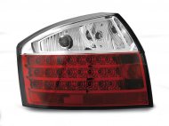 Zadní světla LED Audi A4 8E 00-04 červená/chrom