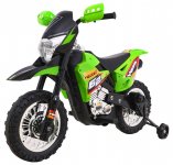Elektrická krosová motorka Cross II zelená