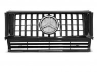 Maska Mercedes-Benz G W463 90-12 chrom/černá lesklá - W464 G63 look