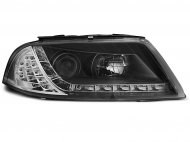 Přední světla Devil Eyes VW Passat 3BG 00-04 černá LED blinkr