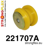 Silentblok uchycení zadní nápravnice 52mm SPORT 221707A