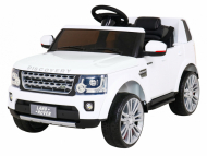 Dětské elektrické autíčko Land Rover Discovery bílé