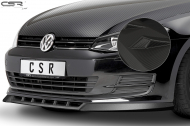 Spoiler pod přední nárazník CSR CUP - VW Golf 7 12-17  carbon look matný
