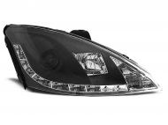 Přední světla s LED Ford Focus 98-01 černé