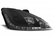 Přední světla s LED Ford Focus 01-04 černé