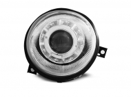 Přední světla Angel Eyes s LED VW Lupo 98-05 chrom