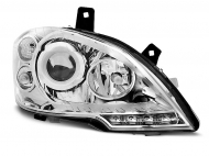 Přední světla s LED denními světly Mercedes-Benz Vito W639 10-14 chrom