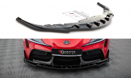 Spojler pod nárazník lipa V.4 Toyota Supra Mk5 černý lesk