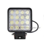 WL 11S 48W pracovní světlo, 16x3W LED, hranaté