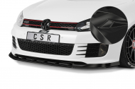 Spoiler pod přední nárazník CSR CUP - VW Golf 6 GTI Edition 35 černý lesklý