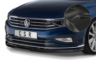 Spoiler pod přední nárazník CSR CUP - VW Passat B8 (Typ 3G) carbon look lesklý