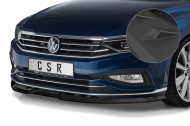 Spoiler pod přední nárazník CSR CUP - VW Passat B8 (Typ 3G) černý matný