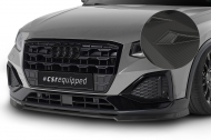 Spoiler pod přední nárazník CSR CUP - Audi Q2 (GA) 2020- carbon look matný
