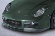 Spoiler pod přední nárazník CSR CUP pro Porsche 987c Cayman - černý lesklý