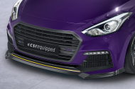 Spoiler pod přední nárazník CSR CUP pro Hyundai I30 (GD) Turbo - černý lesklý