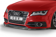 Spoiler pod přední nárazník CSR CUP pro Audi A7 S-Line / S7 C7 (Typ 4G) - černý lesklý