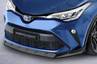 Spoiler pod přední nárazník CSR CUP pro Toyota C-HR - černý lesklý