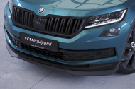 Spoiler pod přední nárazník CSR CUP pro Škoda Kodiaq 17-21 - carbon look matný