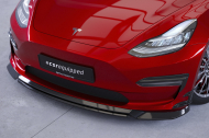 Spoiler pod přední nárazník CSR CUP pro Tesla Model 3 - carbon look matný