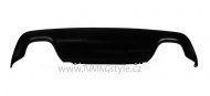 Zadní podspoiler - difuzor duplex BMW E60 03-10 limo - černý lesk
