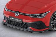 Spoiler pod přední nárazník CSR CUP pro VW Golf 8 (Typ CD) GTI Clubsport - černý lesklý