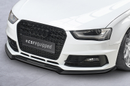 Spoiler pod přední nárazník CSR CUP pro Audi A4 B8 (Typ 8K) - carbon look matný
