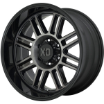 Alloy wheel XD850 Cage Gloss Black/Gray Tint XD Series