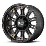 Alloy wheel XD829 Hoss II Satin Black Machined Dark Tint XD Series