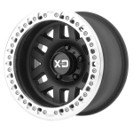 Alloy wheel KM229 Satin Black Machined Beadlock KMC