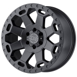 Alloy wheel Warlord Matte Gunmetal Black Rhino