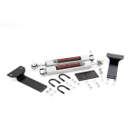 Dual steering stabilizer Rough Country N3 Premium Lift 2-8"