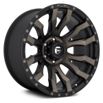 Alloy wheel D674 Blitz Matte Black/Double Dark Tint Fuel