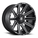 Alloy wheel D616 Contra Matte Black Milled Fuel